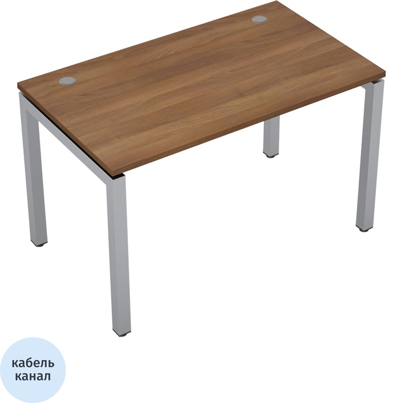 Изображение товара Стол прямой Avance 6М.508 с металлическим каркасом и кабель-каналом