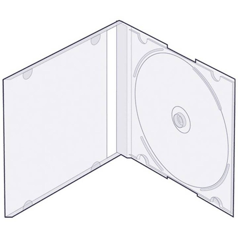 cocklobin CD DVDセット Бокс (коробка) для CD/DVD VS CDB-sl-T5 5 штук в упаковке – купить