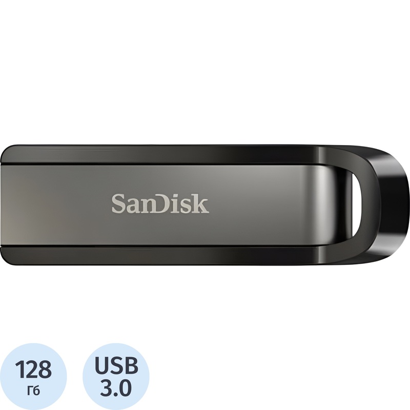 Изображение товара Флешка USB 3.0 128 ГБ SanDisk CZ810 Металлический корпус Быстрая передача данных
