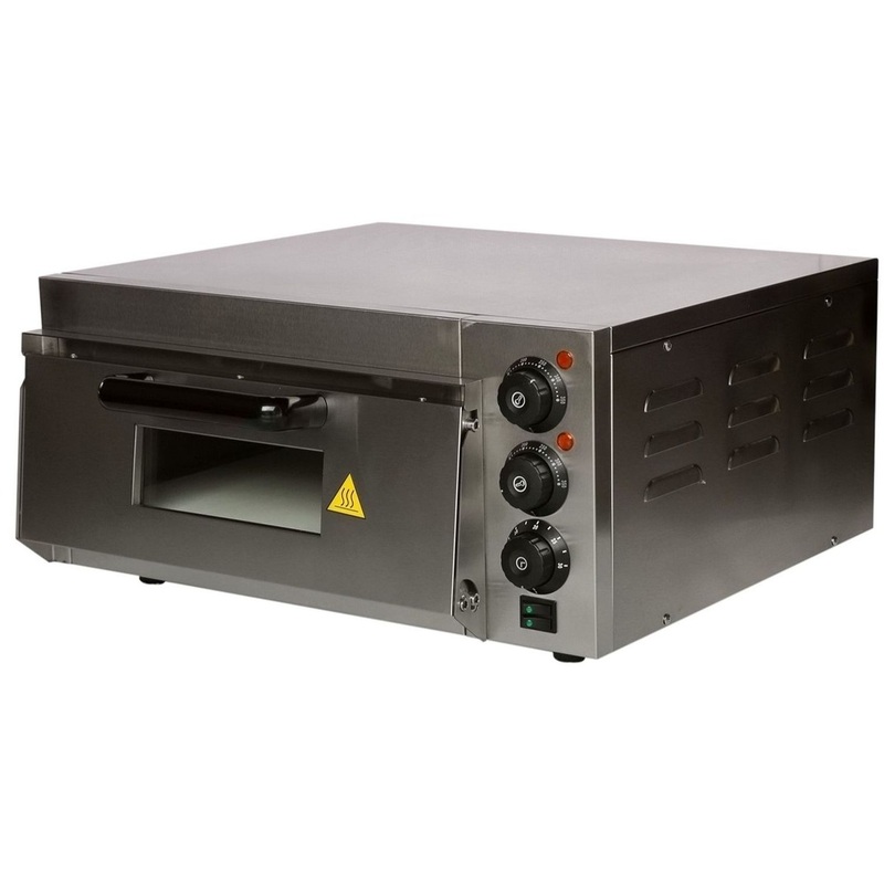 Изображение товара Печь для пиццы Viatto EP-1T подовая 400х400 мм мощность 2 кВт серебристая