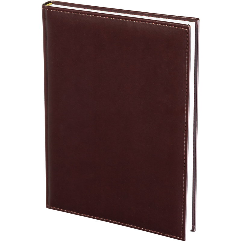Изображение товара Ежедневник недатированный Attache Каньон искусственная кожа A4 176 листов бордовый