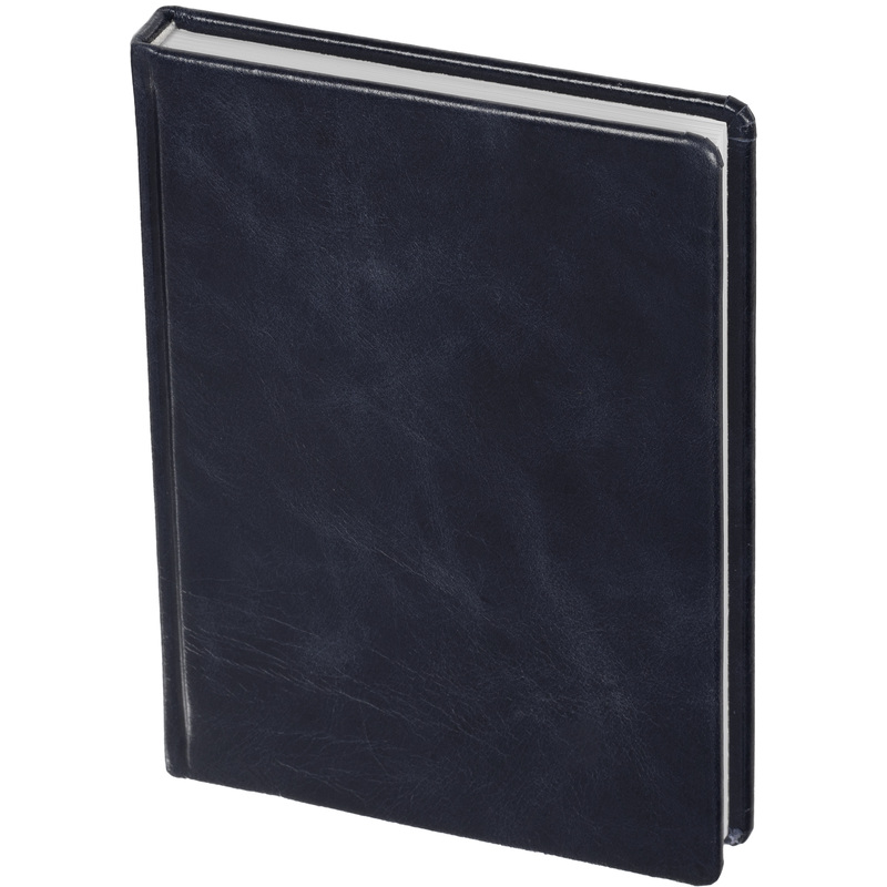 Изображение товара Ежедневник недатированный Attache Pull Up из натуральной кожи А5 136 листов синий