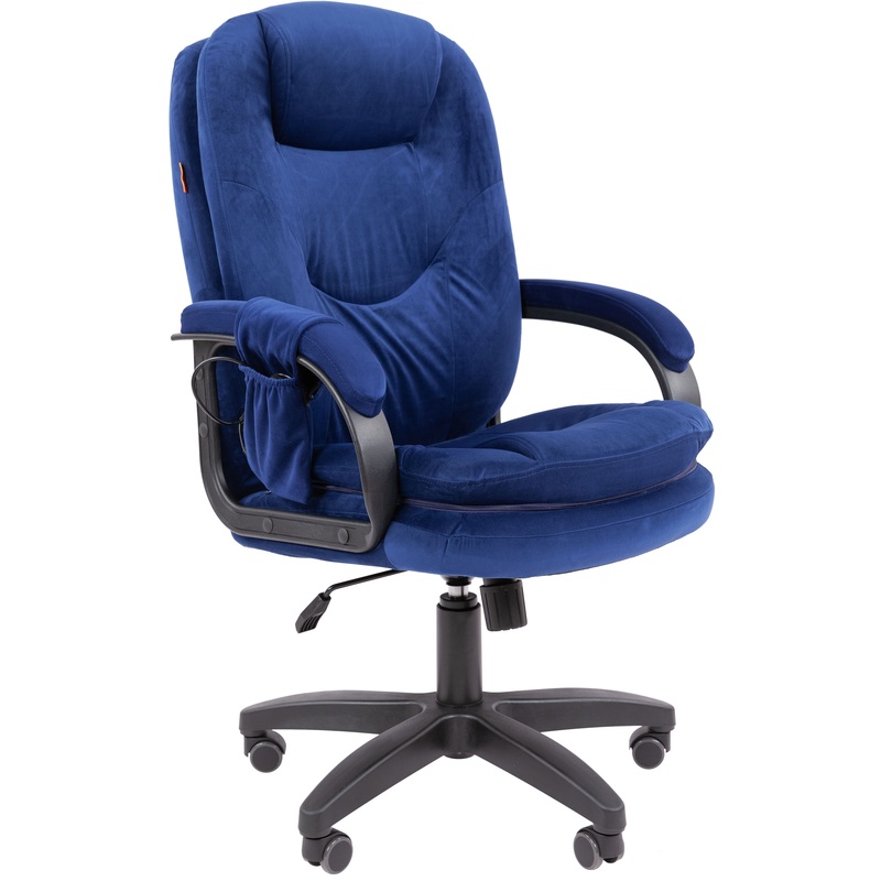Изображение товара Кресло Chairman 668 LT MSG с массажем, ткань, синий
