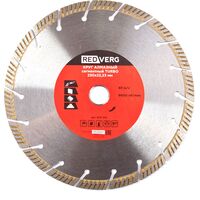 Диск алмазный по бетону Redverg TURBO сегментный 230x1 (900241)
