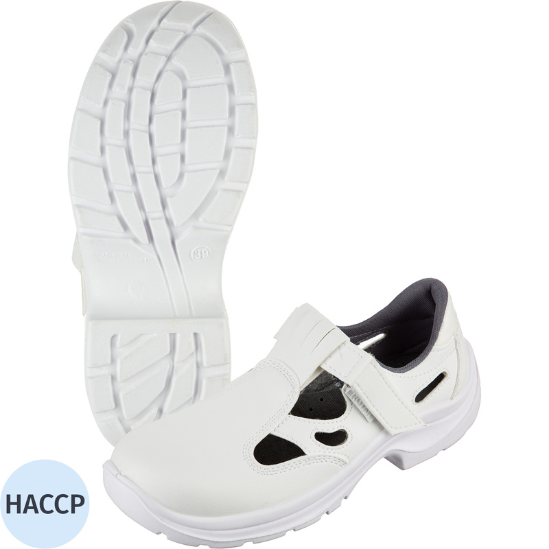 Изображение товара Полуботинки с перфорацией (сандалии) Brener 06102 ПУ белые размер 37