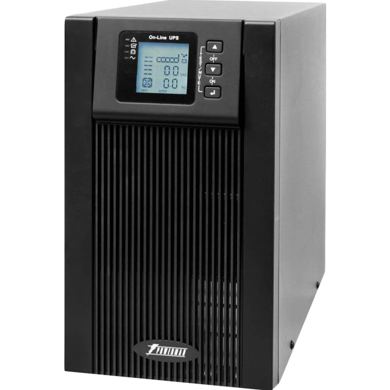 Изображение товара Источники бесперебойного питания Powerman Online 2000I с 8 разъемами и дисплеем