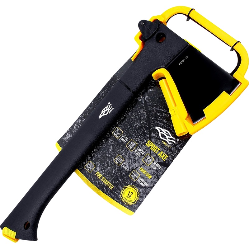 Изображение товара Топор Ganzo Firebird FSA01 34.7 см с пилой и огнивом для активного отдыха