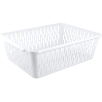 Корзина для хранения Keeplex Light L 8 л белая 380x275x120 мм