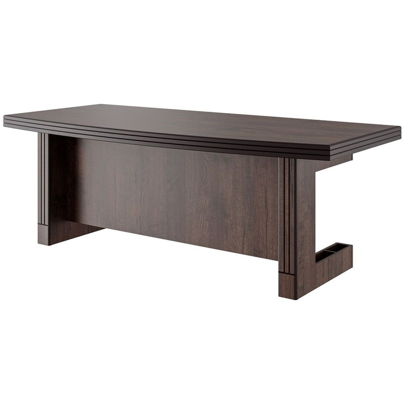 Изображение товара Стол руководителя Capital CPT1710104 прямой дуб апрельский 2200х1000х770 мм