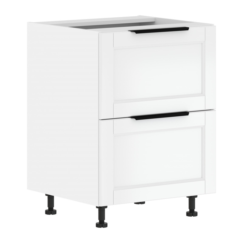 Изображение товара Шкаф напольный с ящиками Sicilia белая эмаль 600х560х820 мм