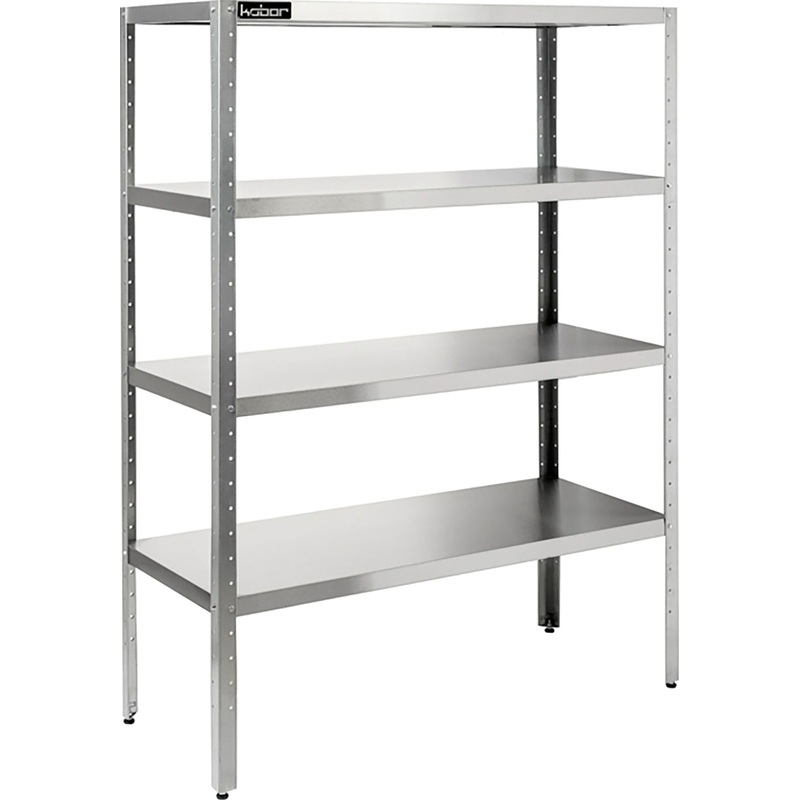 Изображение товара Стеллаж металлический Кобор СК-120/40/430 с четырьмя полками