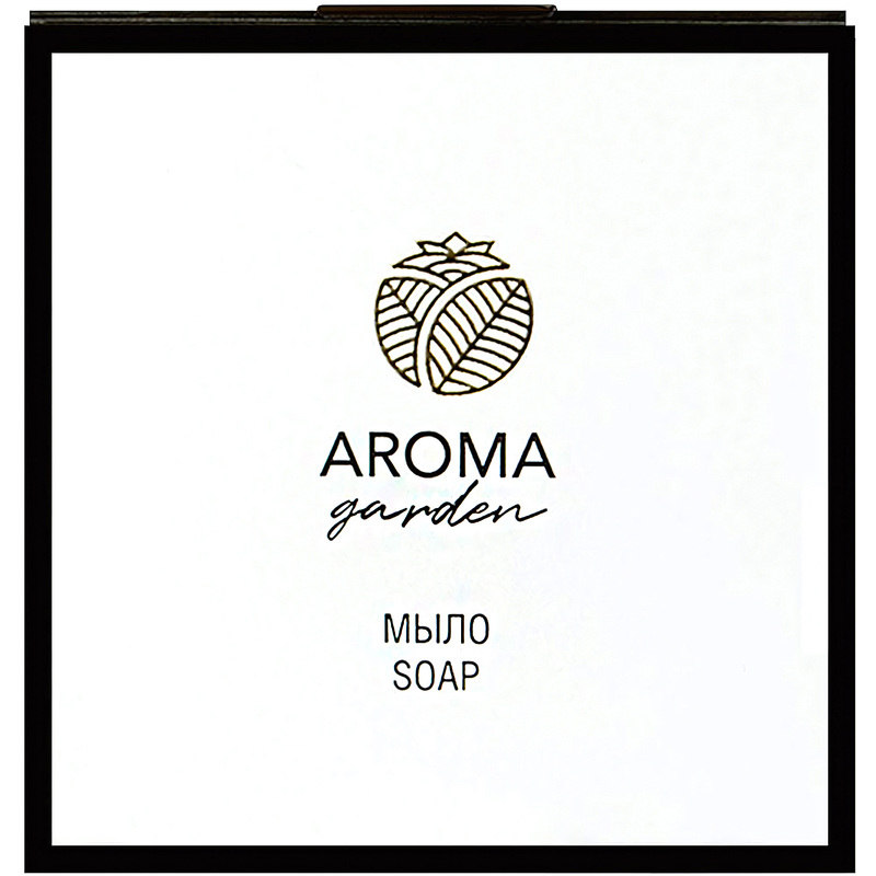 Изображение товара Мыло туалетное Aroma Garden 20 г картон (500 штук в упаковке)