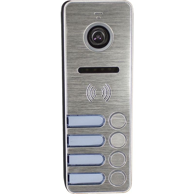 Изображение товара Вызывная панель видеодомофона Tantos iPanel 2 HD 4 аб серебристая