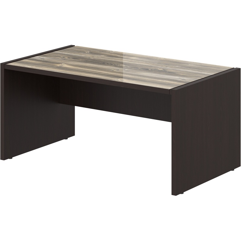 Изображение товара Стол руководителя Morris MST 169 дуб базель венге магия 1600х900х750мм