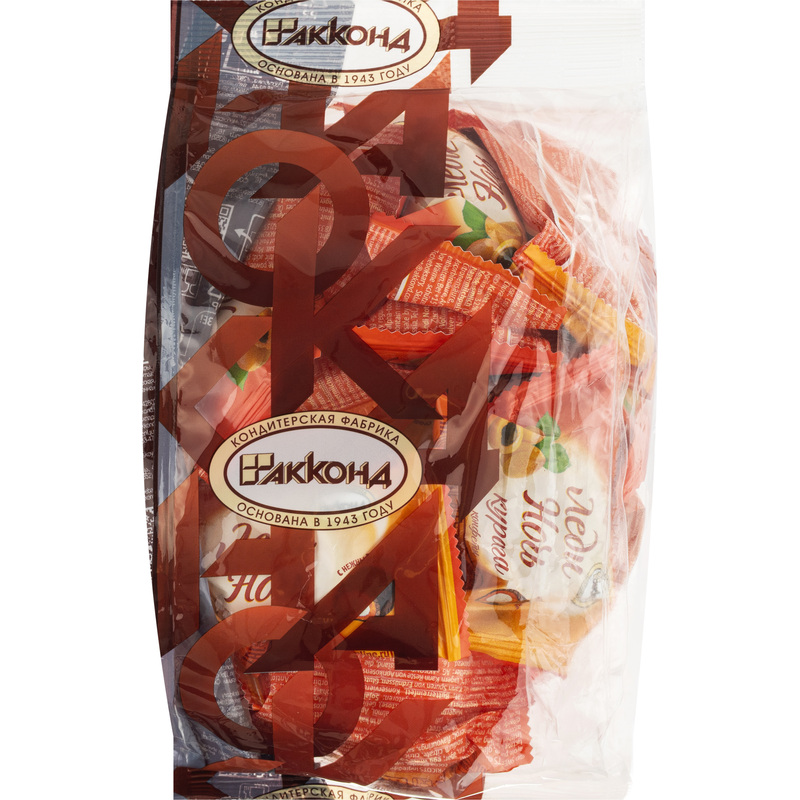 Изображение товара Конфеты шоколадные Акконд Леди Ночь с курагой 500 г натуральный состав