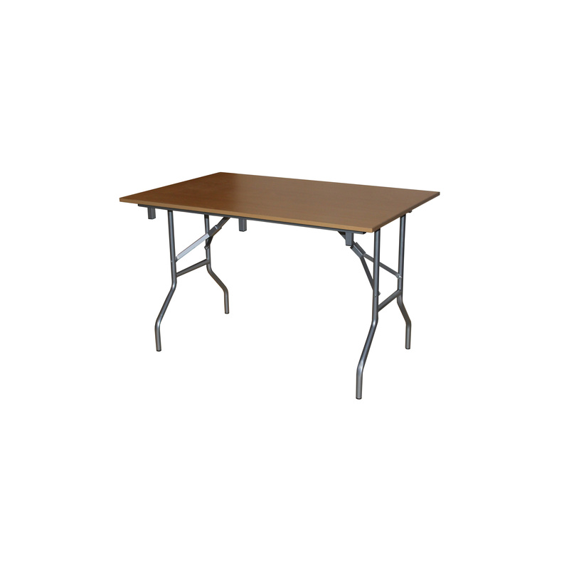 Изображение товара Стол обеденный Дельта складной бук/металлик 1200х800х750 мм