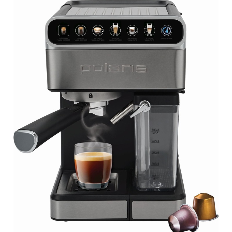 Изображение товара Кофеварка рожковая Polaris PCM 1540 WiFi IQ Home