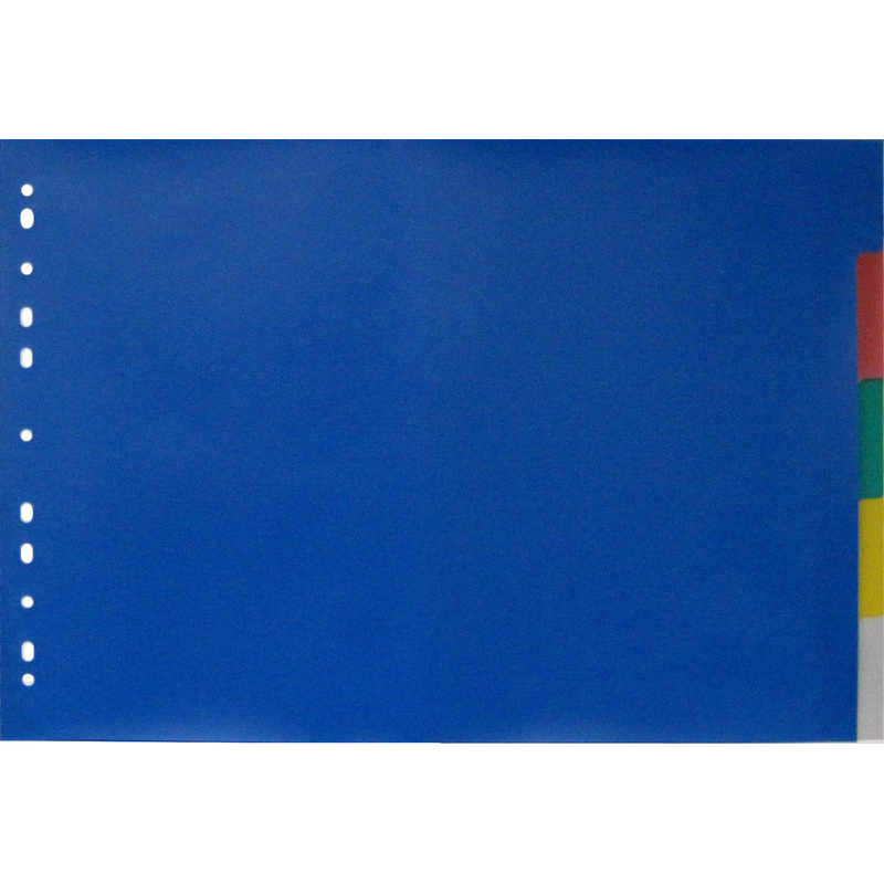 Изображение товара Пластиковые разделители листов А3 5 шт разноцветные Attache