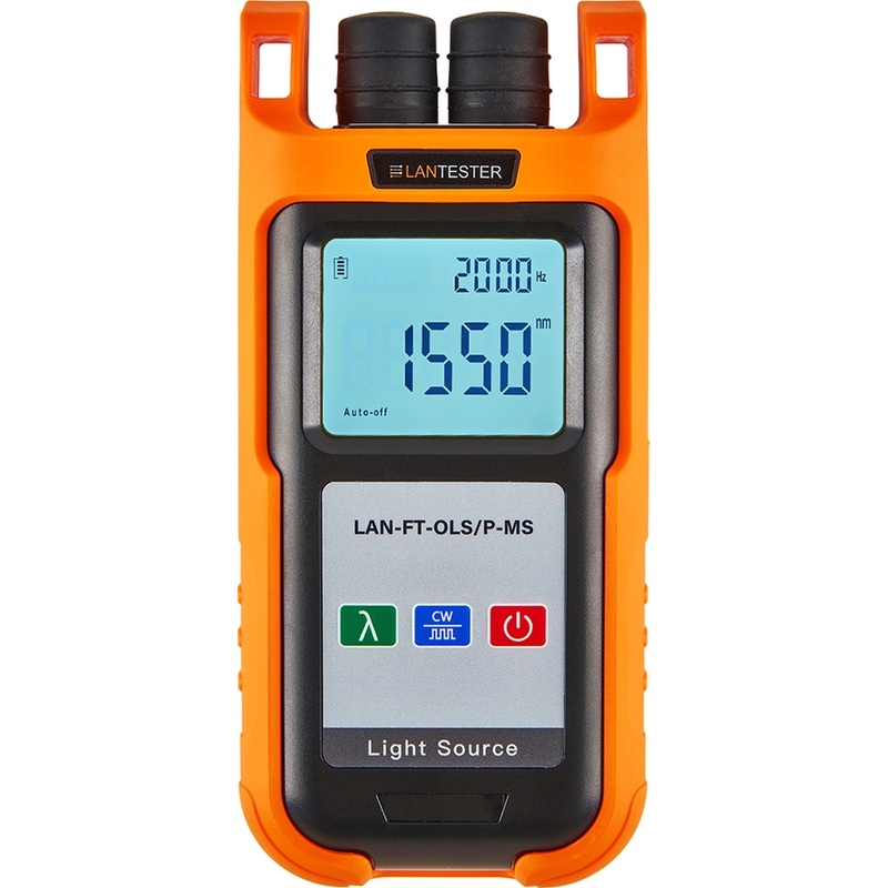 Изображение товара Тестер LANMASTER SM+MM для оптоволоконных кабелей FC SC ST LC