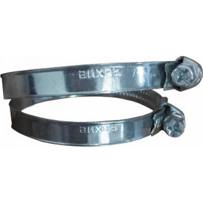 Изображение товара Металлический червячный хомут 20-32 мм Вихрь 50 шт