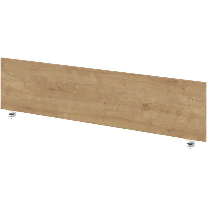 Изображение товара Экран к столу Forta FBP 1535 с креплением фронтальный (дуб гамильтон/белый, 1580х18х346 мм)