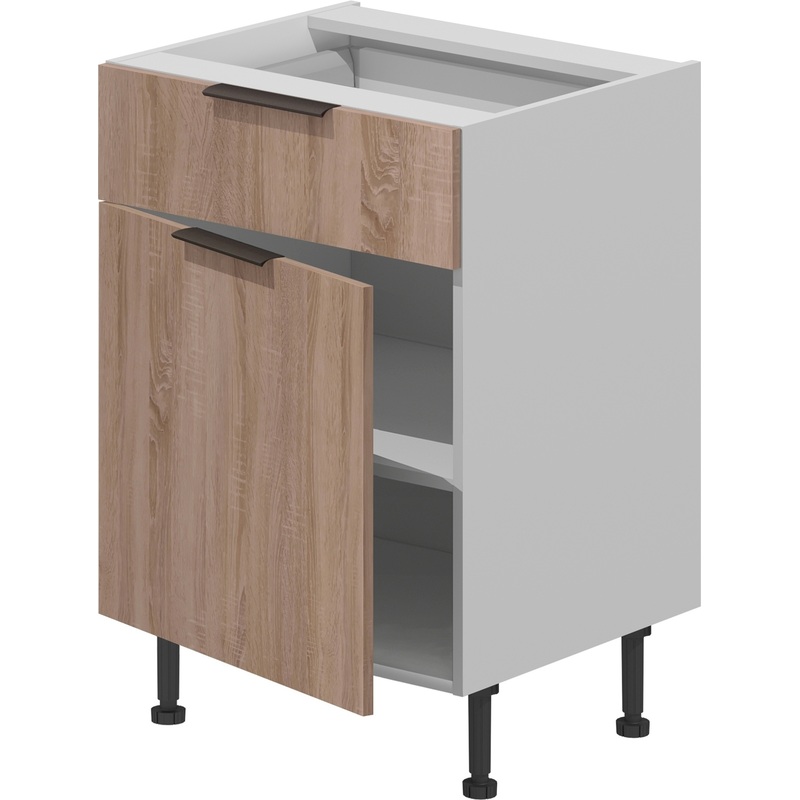 Изображение товара Кухонный шкаф VOK B1D1DW_72_60 с выдвижным ящиком и дверью