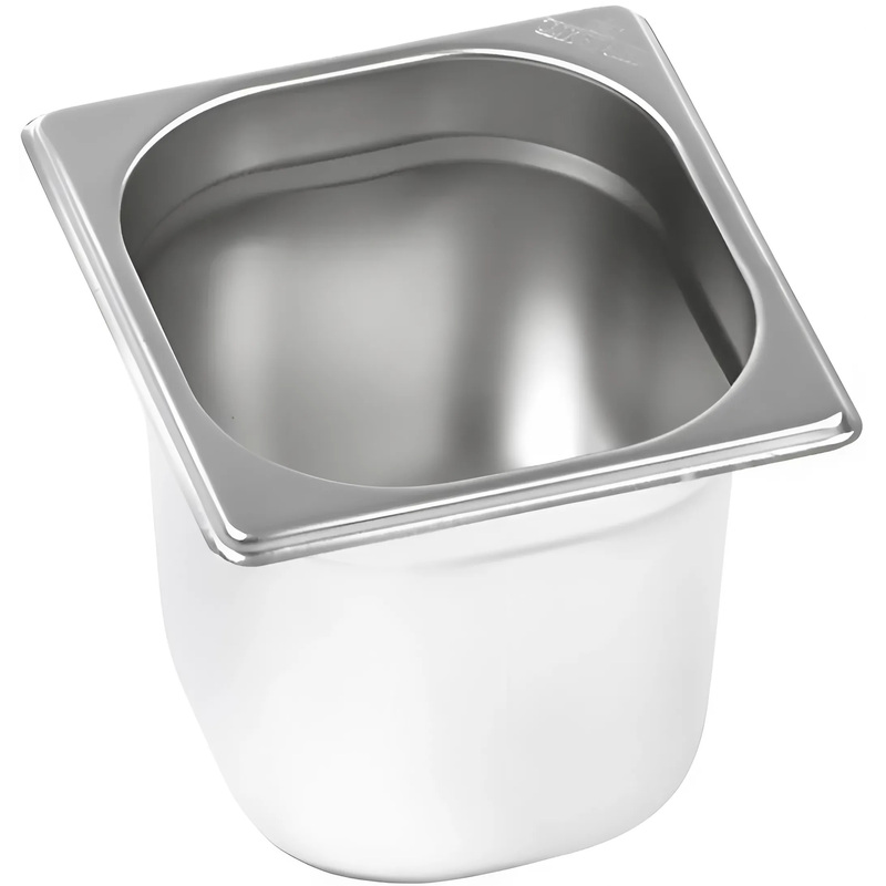 Изображение товара Гастроёмкость GN 1/6 17.6х16.2х15 см 2.5 л нержавеющая сталь профессиональная