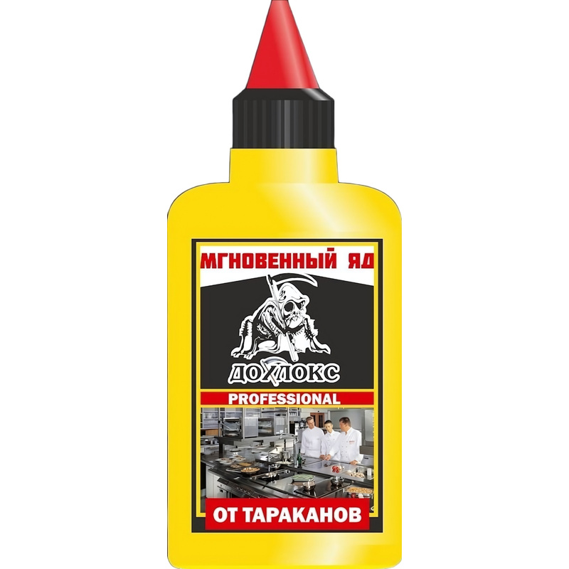 Изображение товара Средство от тараканов гель 100 мл Дохлокс Professional инсектицид безопасное