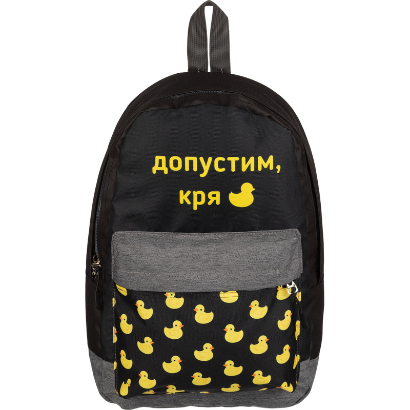 Изображение товара Рюкзак Комус Класс Допустим Кря для девушек в стиле аниме готик