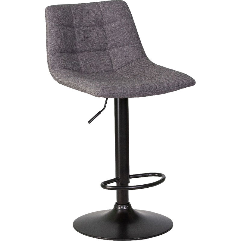 Изображение товара Барный стул Dobrin Tailor black серый/чёрный с газлифтом