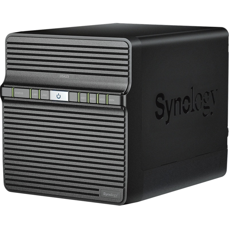 Изображение товара Сетевое хранилище Synology DS423 - 4 слота для HDD
