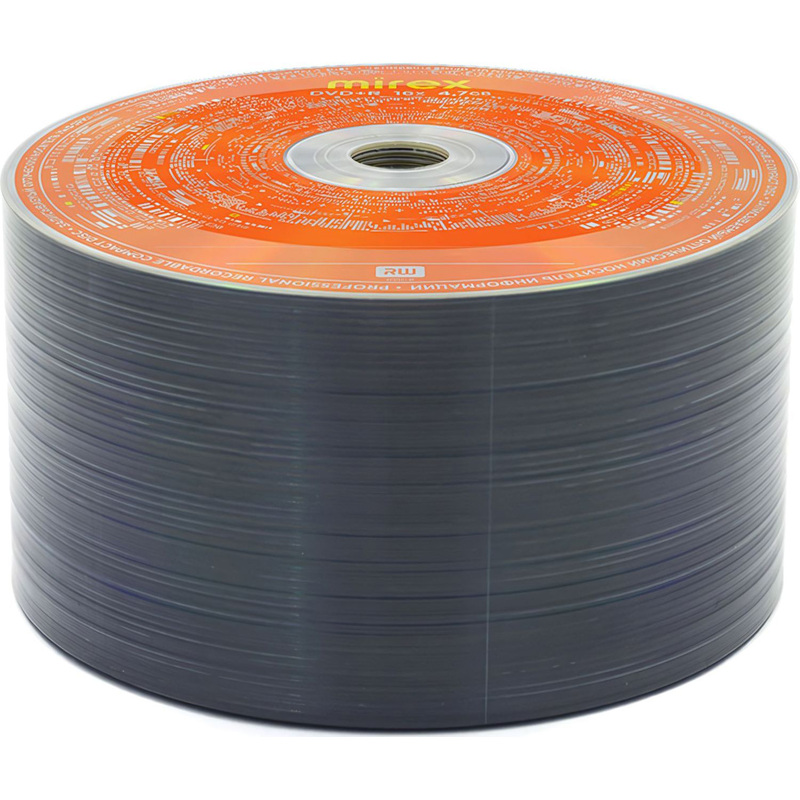 Изображение товара Диск DVD+R Mirex 4.7 ГБ 16x 50 штук в упаковке
