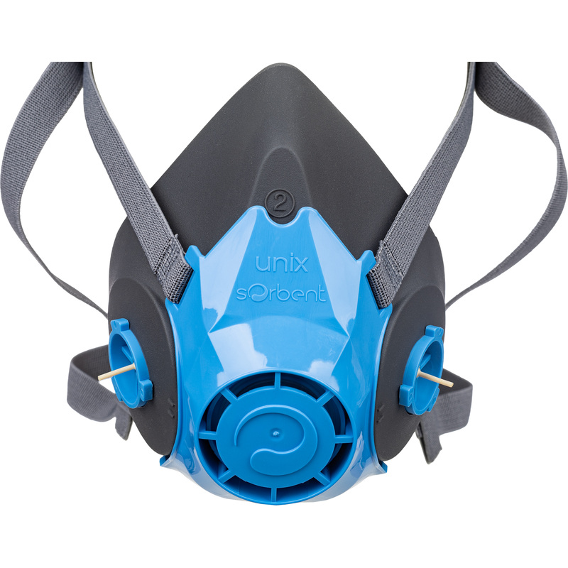 Изображение товара Полумаска Unix 1100 размер M для промышленного использования силиконовая многоразовая