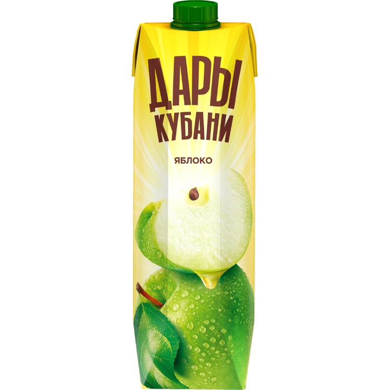 Изображение товара Нектар Дары Кубани яблочный 0.95 л