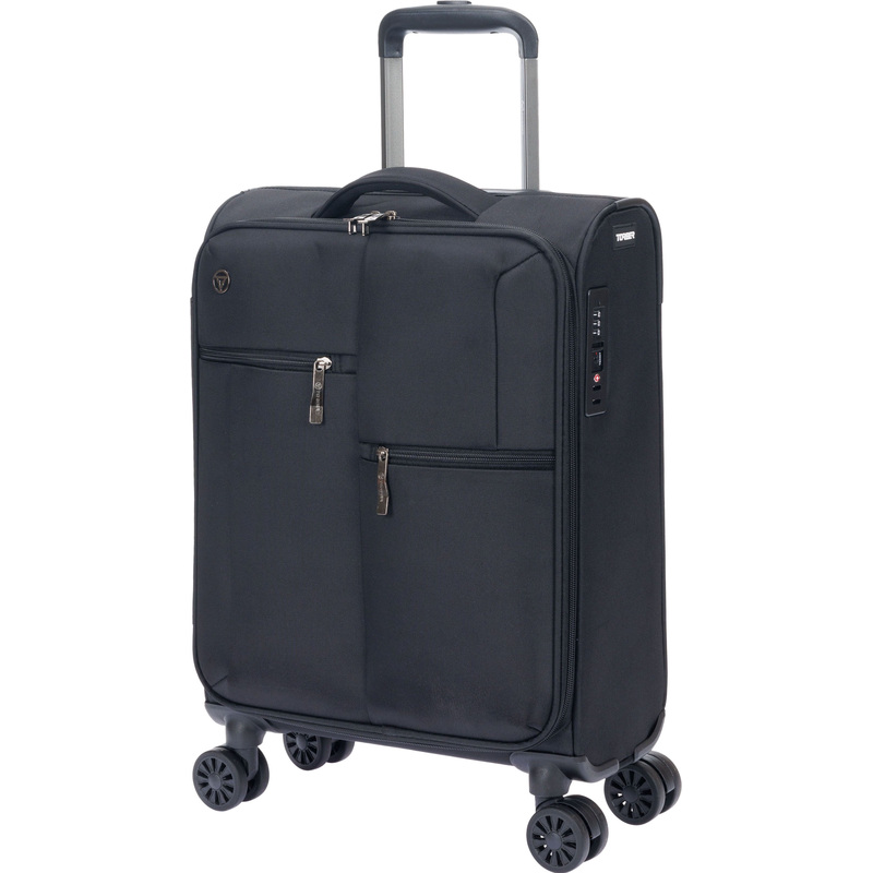 Изображение товара Чемодан Torber Seyd размер S 32 л из нейлона чёрный