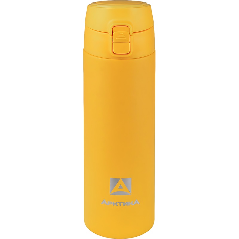 Изображение товара Термос с узким горлом Арктика 500 мл жёлтый (с замком)