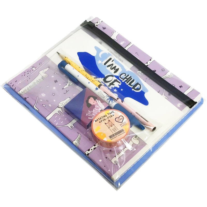 Изображение товара Набор школьный Be Smart с 7 предметами для учёбы