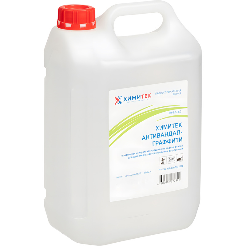 Изображение товара Средство для удаления граффити и водонерастворимых загрязнений Химитек 5 л