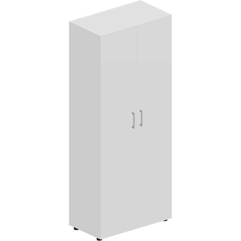 Изображение товара Гардероб Artwood OMHS831BLBL белого цвета 800х440х1950 мм с регулируемыми полками