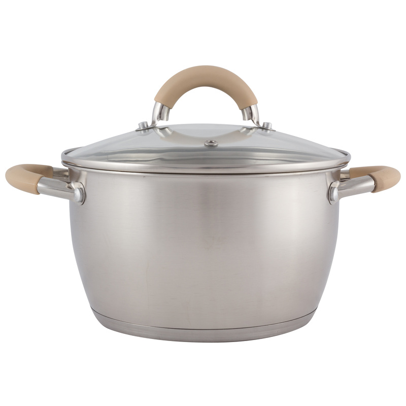 Изображение товара Кастрюля Mallony Fortuna из нержавеющей стали 3.3 л с крышкой