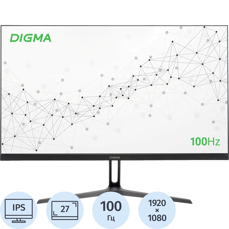 Изображение товара Монитор Digma Progress 27P305F IPS 27 дюймов Full HD Изображение товара Монитор Digma Progress 27P305F IPS 27 дюймов Full HD