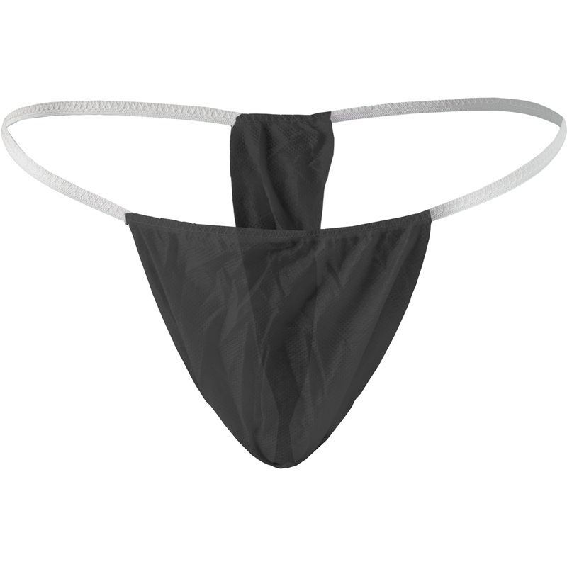 Изображение товара Одноразовые женские трусы бикини Чистовье спанбонд 44-48 черные 25 штук