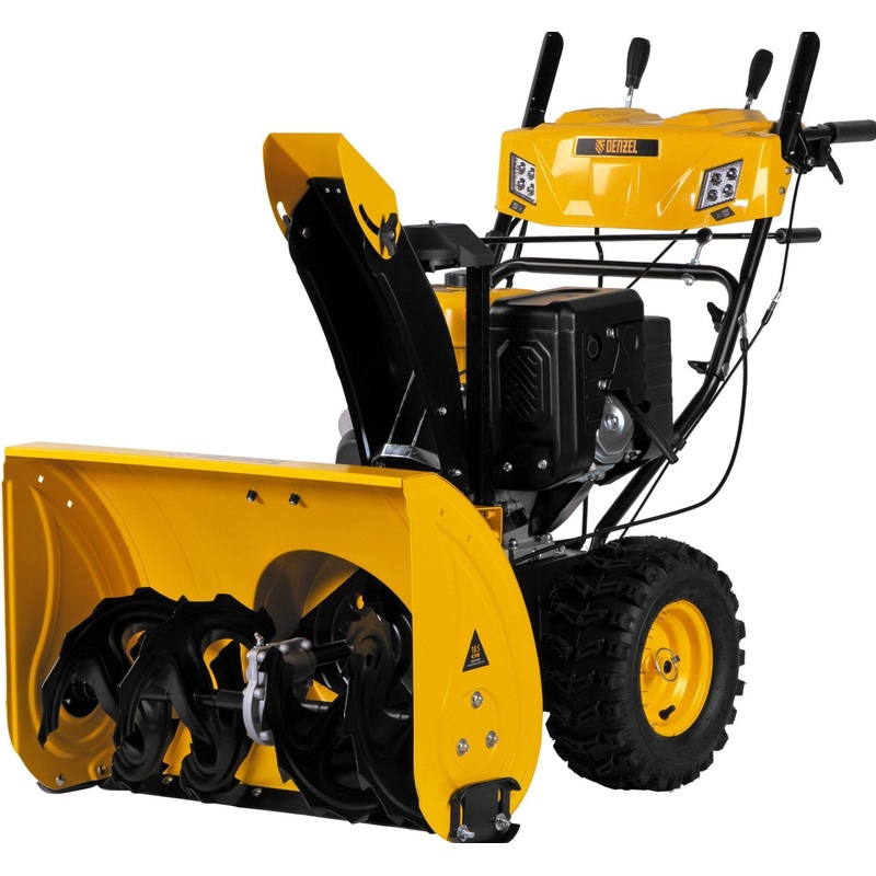 Изображение товара Профессиональный бензиновый снегоуборщик Denzel SBL 711D Pro с электростартером 6.3 кВт