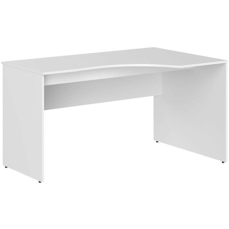 Изображение товара Стол эргономичный Simple SET140-1(R) правый (белый, 1400х900х760 мм)
