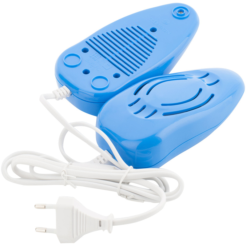 Изображение товара Электрическая сушилка для обуви Timson 13.5 см синяя для размеров от 34