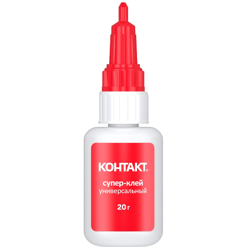 Изображение товара Универсальный контактный супер-клей 20 г быстрый и надежный ремонт