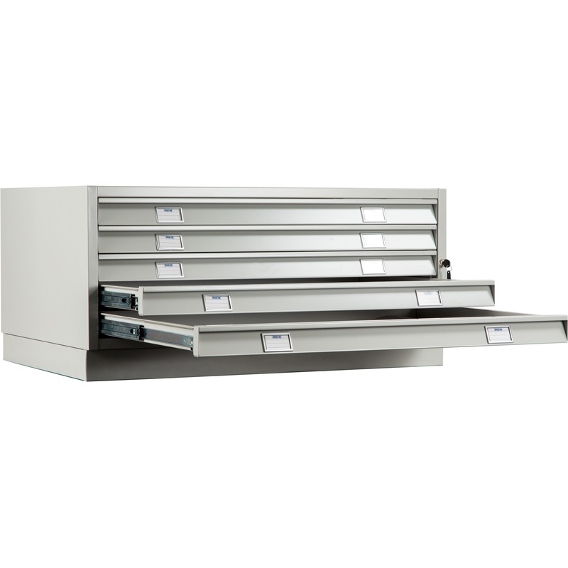 Изображение товара Шкаф картотечный Практик A1-05/0 для документов формата А1 5 отделений