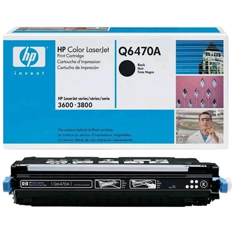 Изображение товара Картридж лазерный HP Q6470AC черный оригинальный уценка
