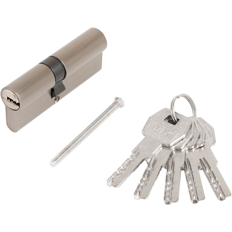 Изображение товара Замок врезной дверной Max 80 матовый никель 35х45 мм