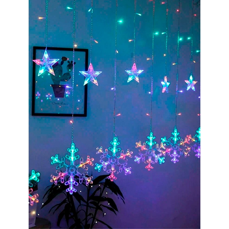 Изображение товара Гирлянда светодиодная Magic Time разноцветный свет 138 LEDs 3 м для праздников